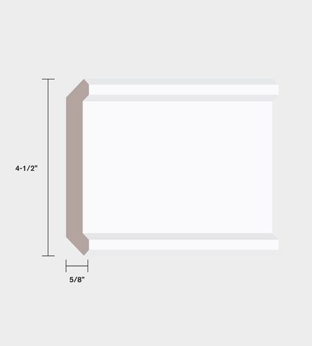 2192A 4-1/2" Crown MDF
