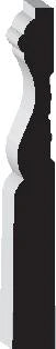 90663 4-1/4" Baseboard MDF