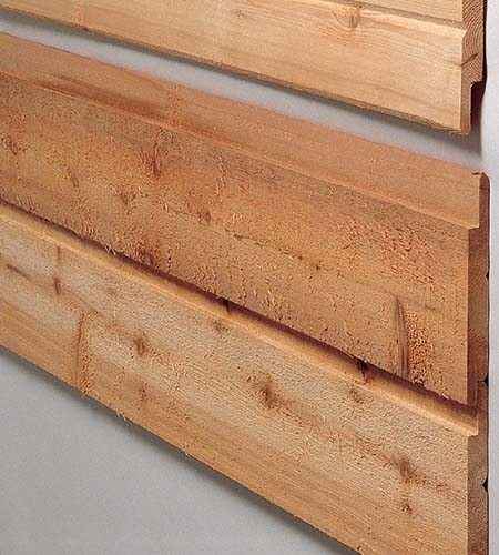 Cedar Channel Siding