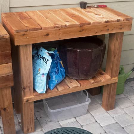 Simple Potting Bench