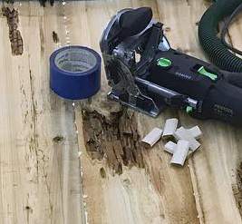 Sherwood Park's Pecky Cedar Barn Door Project