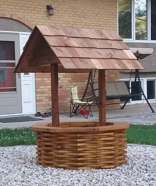 Cedar Wishing Well