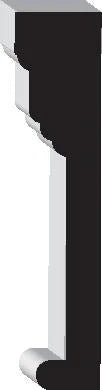90350 5-1/4" Architrave MDF