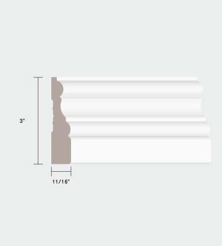 90411 3" Casing MDF