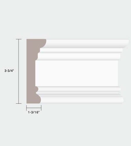 95000 3-3/4" Architrave MDF