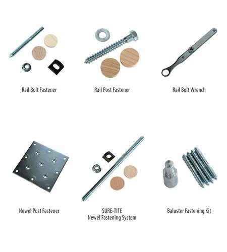 Solid Wood Rail Parts and Fittings