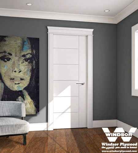 Masonite West End Collection Berkley Moulded Panel Door