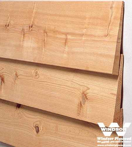 Cedar Bevel Siding