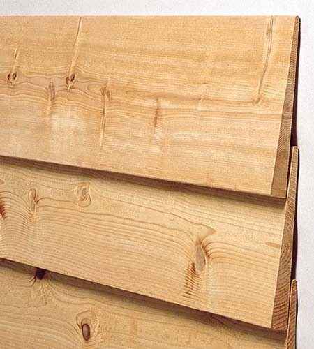 Cedar Bevel Siding