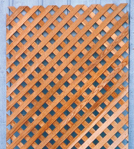 Wood Lattice Panels