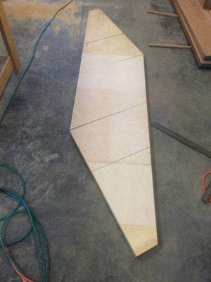 Thumbnail for Folded Berlinia Table by Gellhaus Woodworks