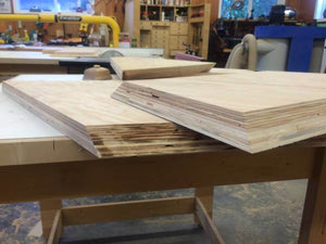 Thumbnail for Folded Berlinia Table by Gellhaus Woodworks