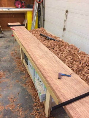 Thumbnail for Folded Berlinia Table by Gellhaus Woodworks
