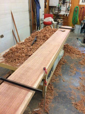 Thumbnail for Folded Berlinia Table by Gellhaus Woodworks