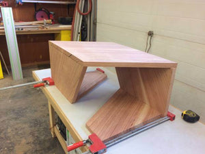 Thumbnail for Folded Berlinia Table by Gellhaus Woodworks