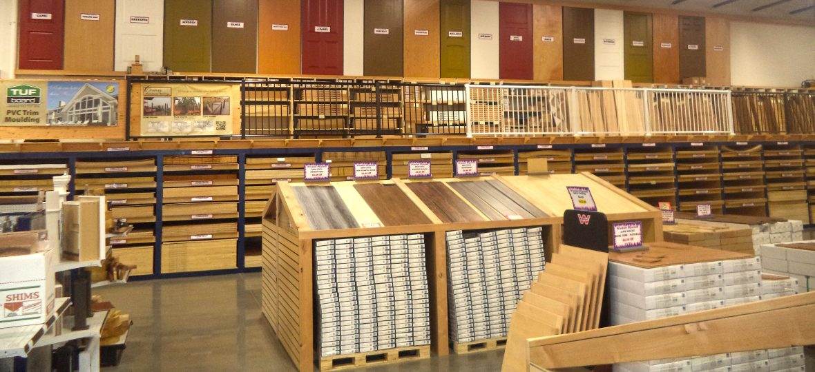 windsor Kennewick door and floor display