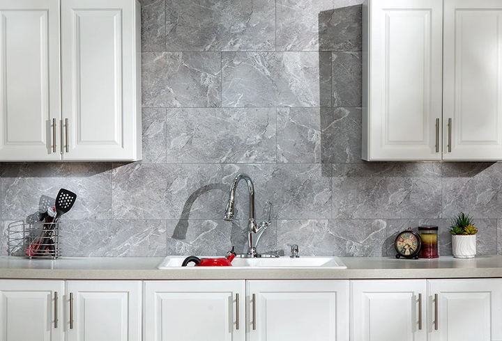 Dumawall Light Gray Slate Waterproof PVC Tiles - Windsor Plywood