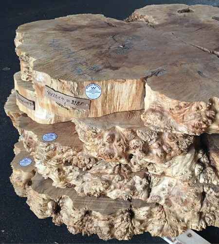 Maple Live Edge Lumber