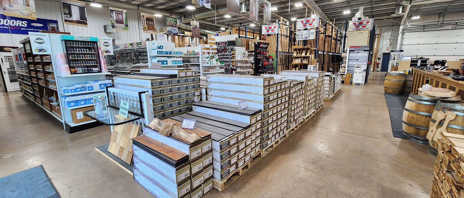 Windsor Plywood Medicine Hat Interior