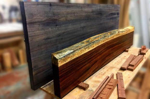 Thumbnail for Bring Out the Shine! Parota Mantel with Clear Finish