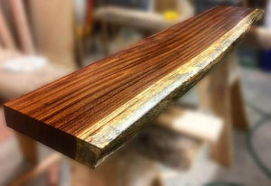 Thumbnail for Bring Out the Shine! Parota Mantel with Clear Finish