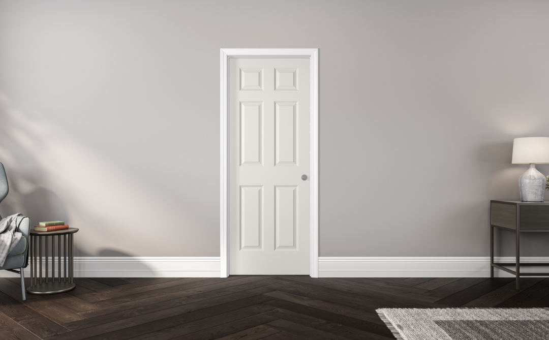 Masonite Classic 6 Panel Smooth Moulded Panel Interior Door