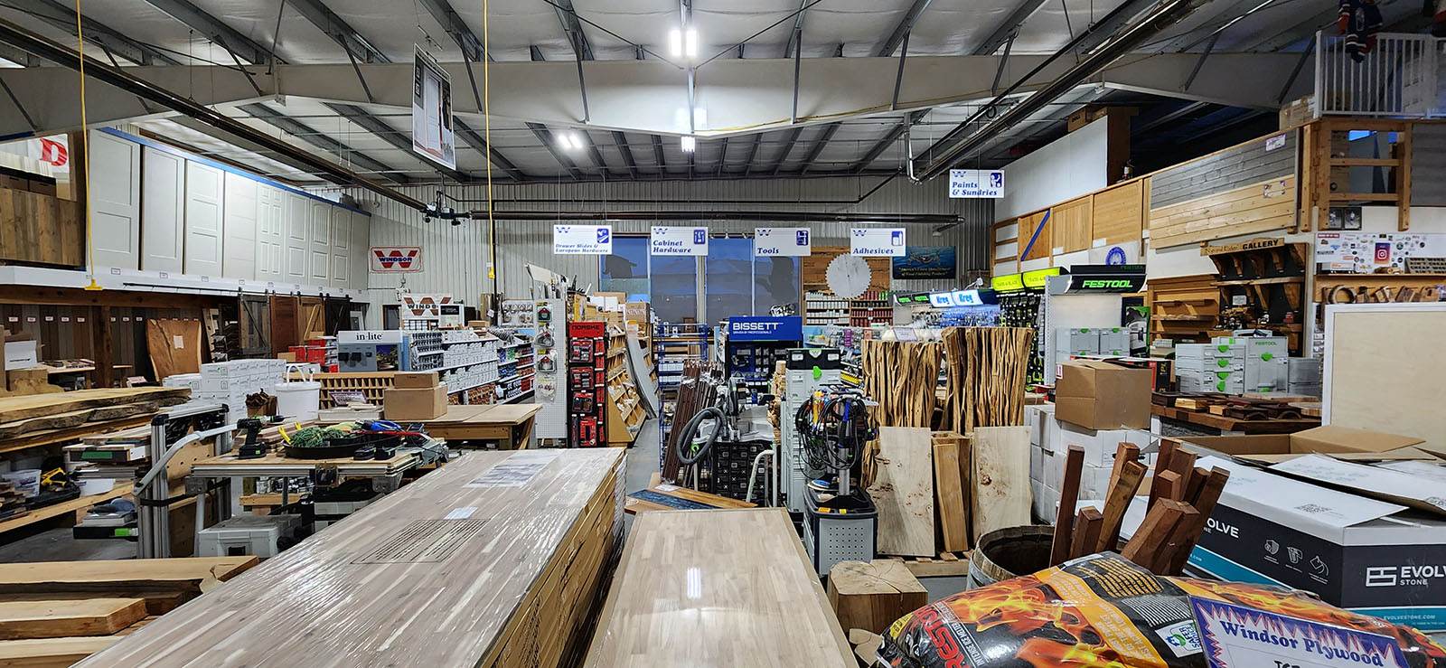 Sherwood Park store interior