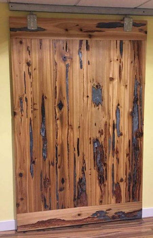 Thumbnail for Sherwood Park's Pecky Cedar Barn Door Project
