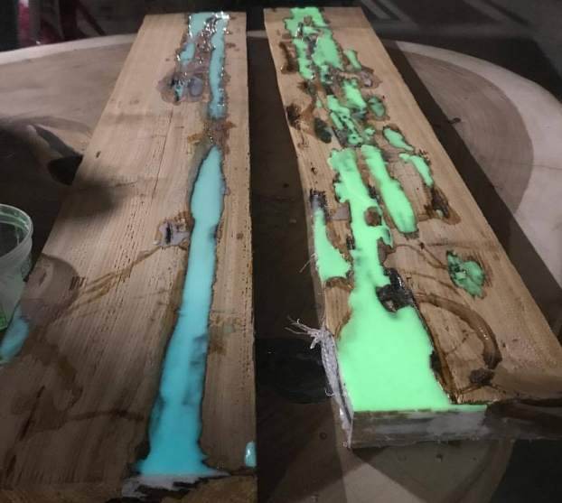 Main slide for Sherwood Park's Pecky Cedar Barn Door Project