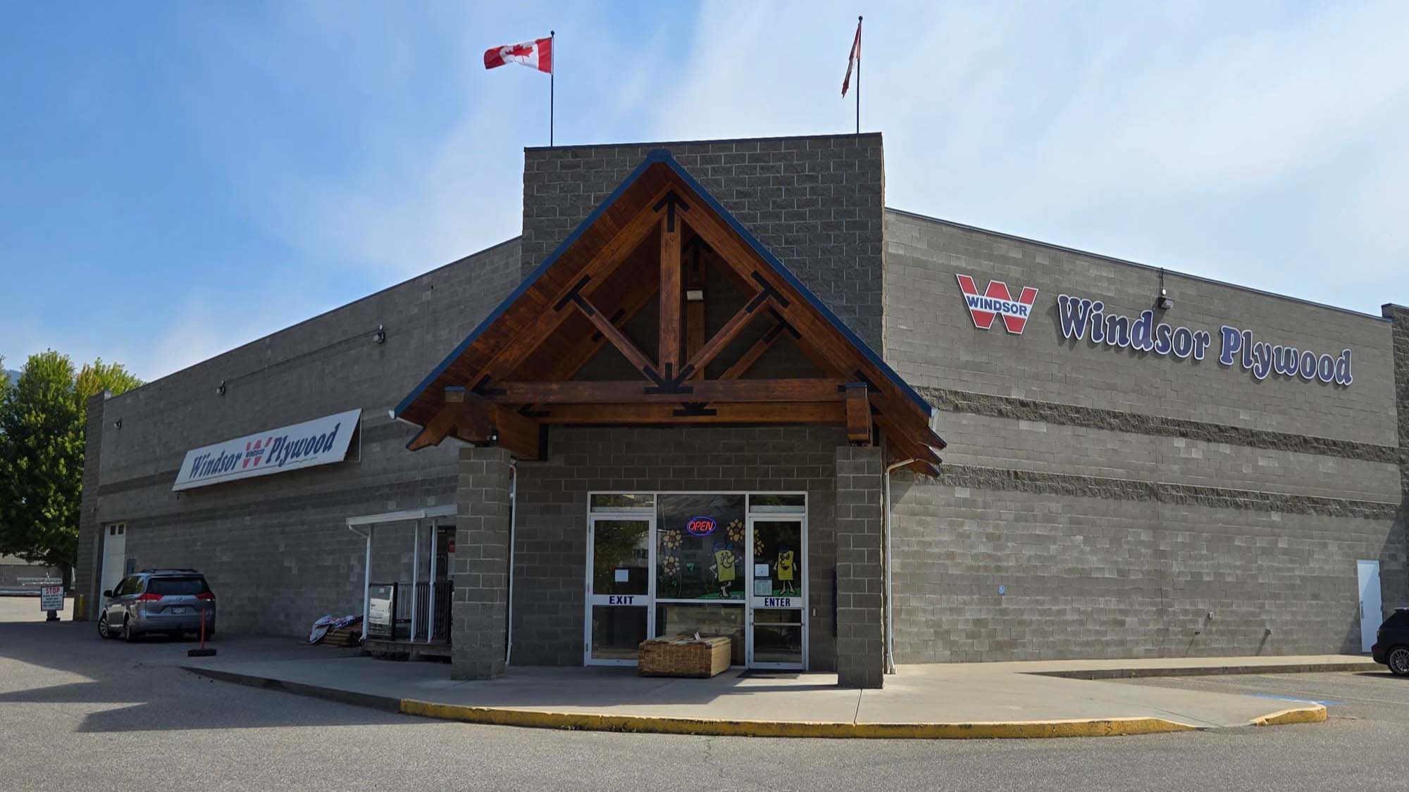 Windsor Plywood Vernon Storefront