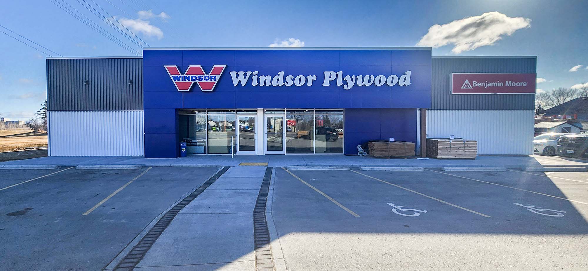 Windsor Plywood Winnipeg Storefront