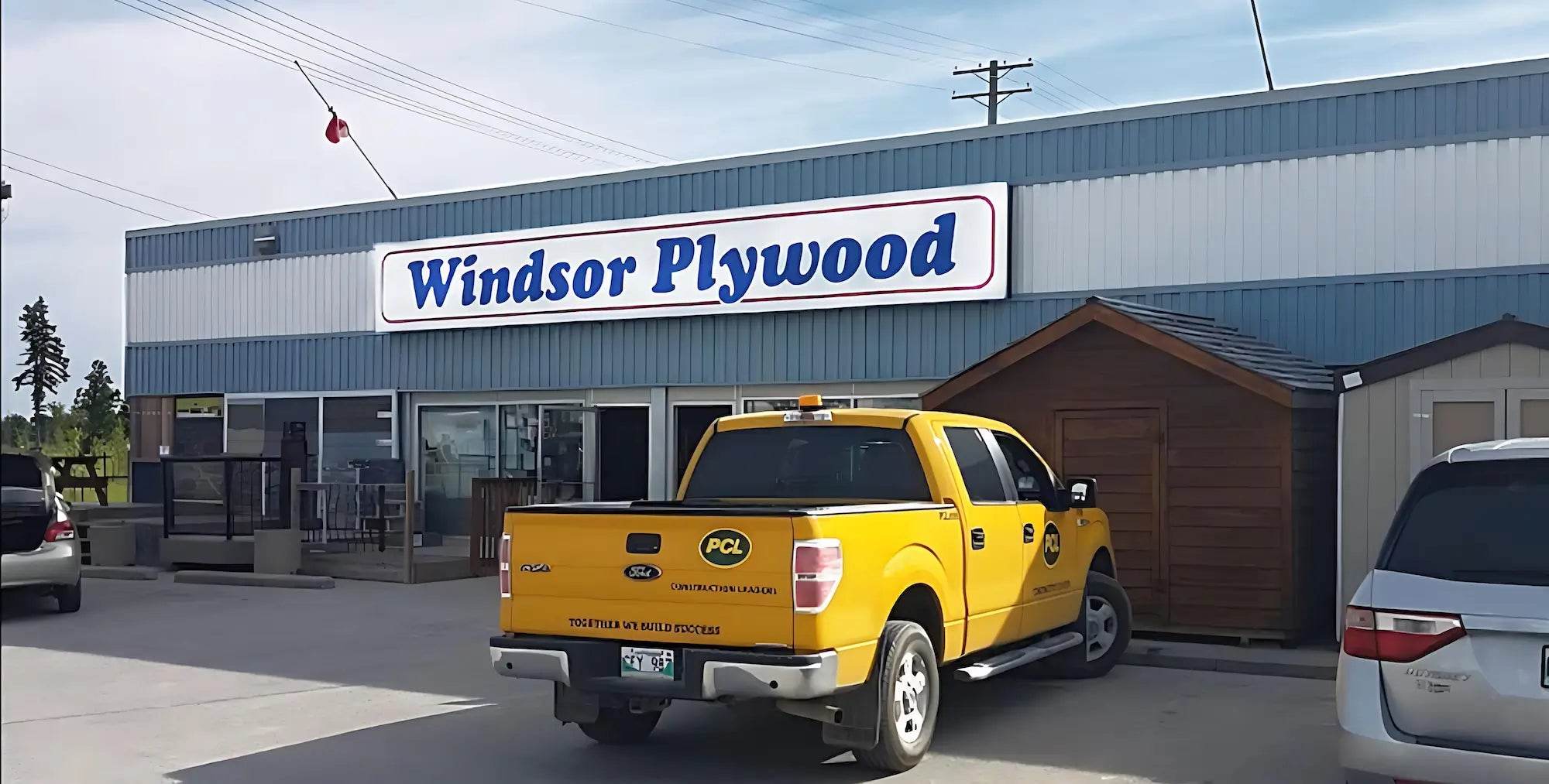 windsor plywood Winnipeg Pembina storefront