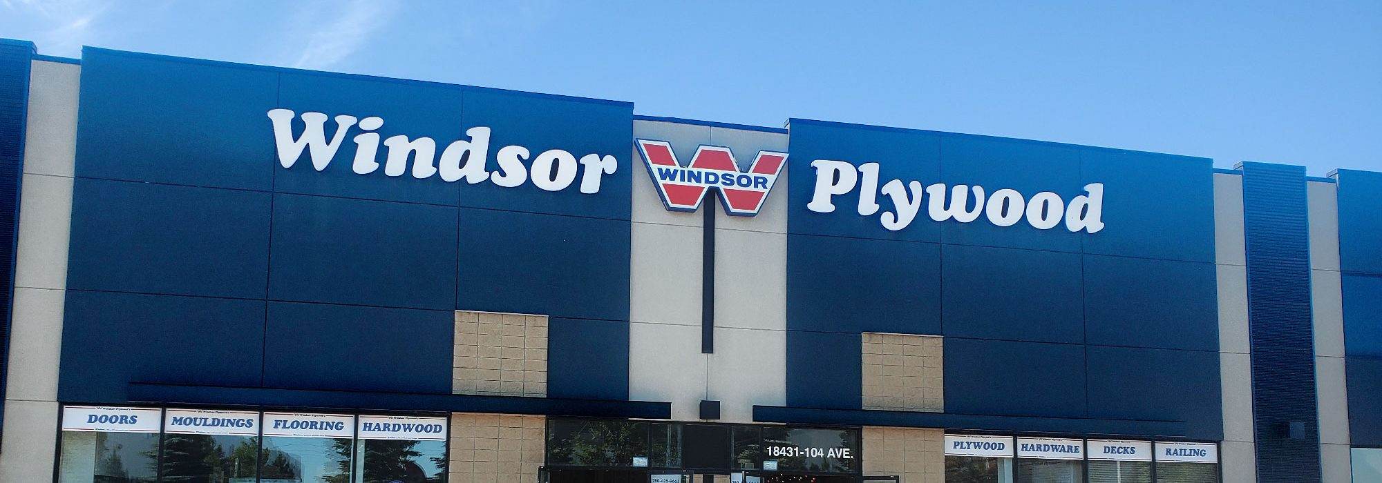Windsor Plywood Edmonton Westend Storefront