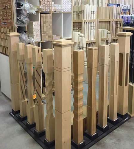 Solid Wood Newel Posts - Windsor Plywood
