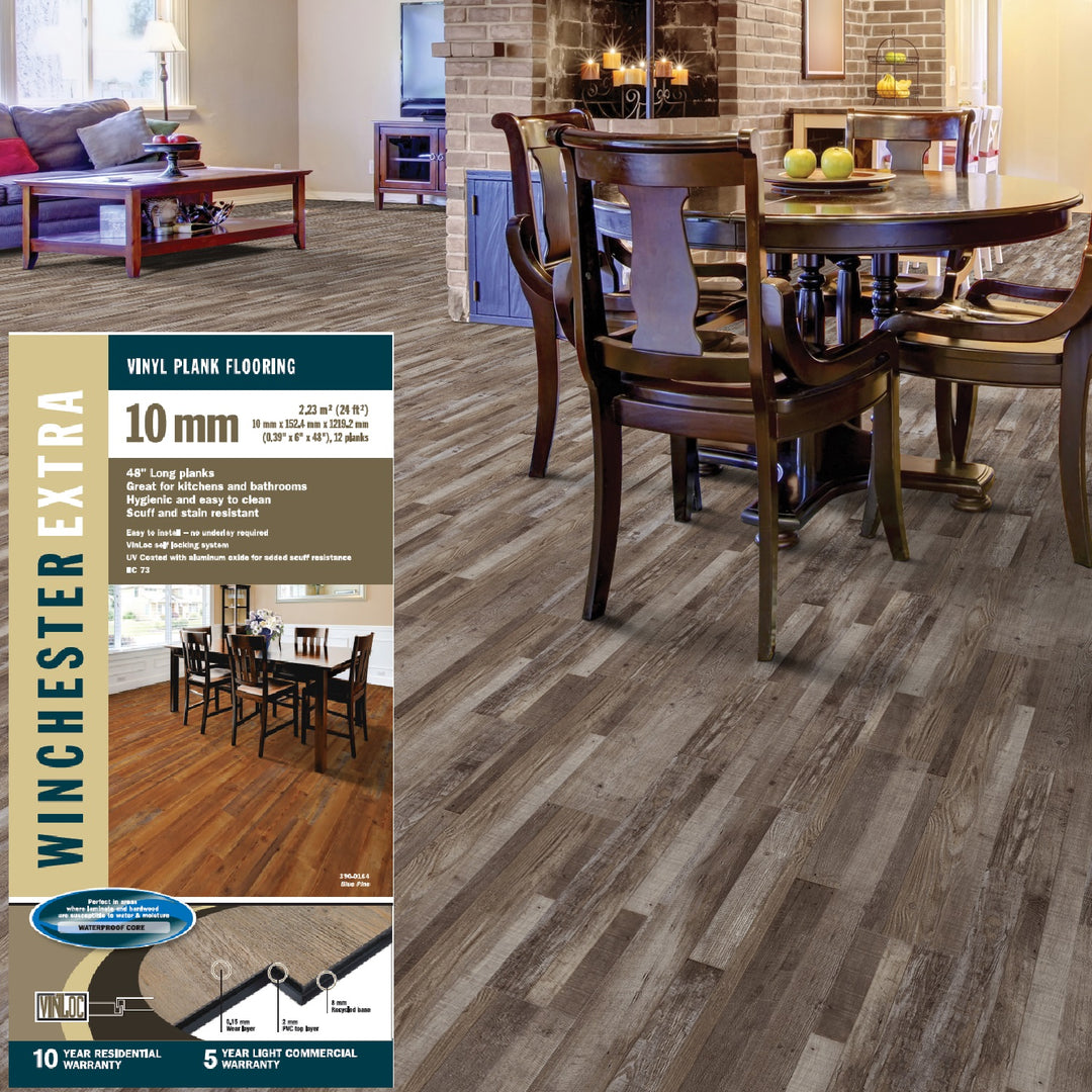 10mm Sherwood Forest Vinyl Plank Flooring - Windsor Plywood
