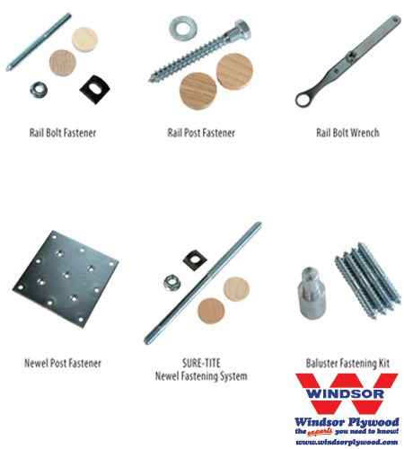 Solid Wood Rail Parts and Fittings