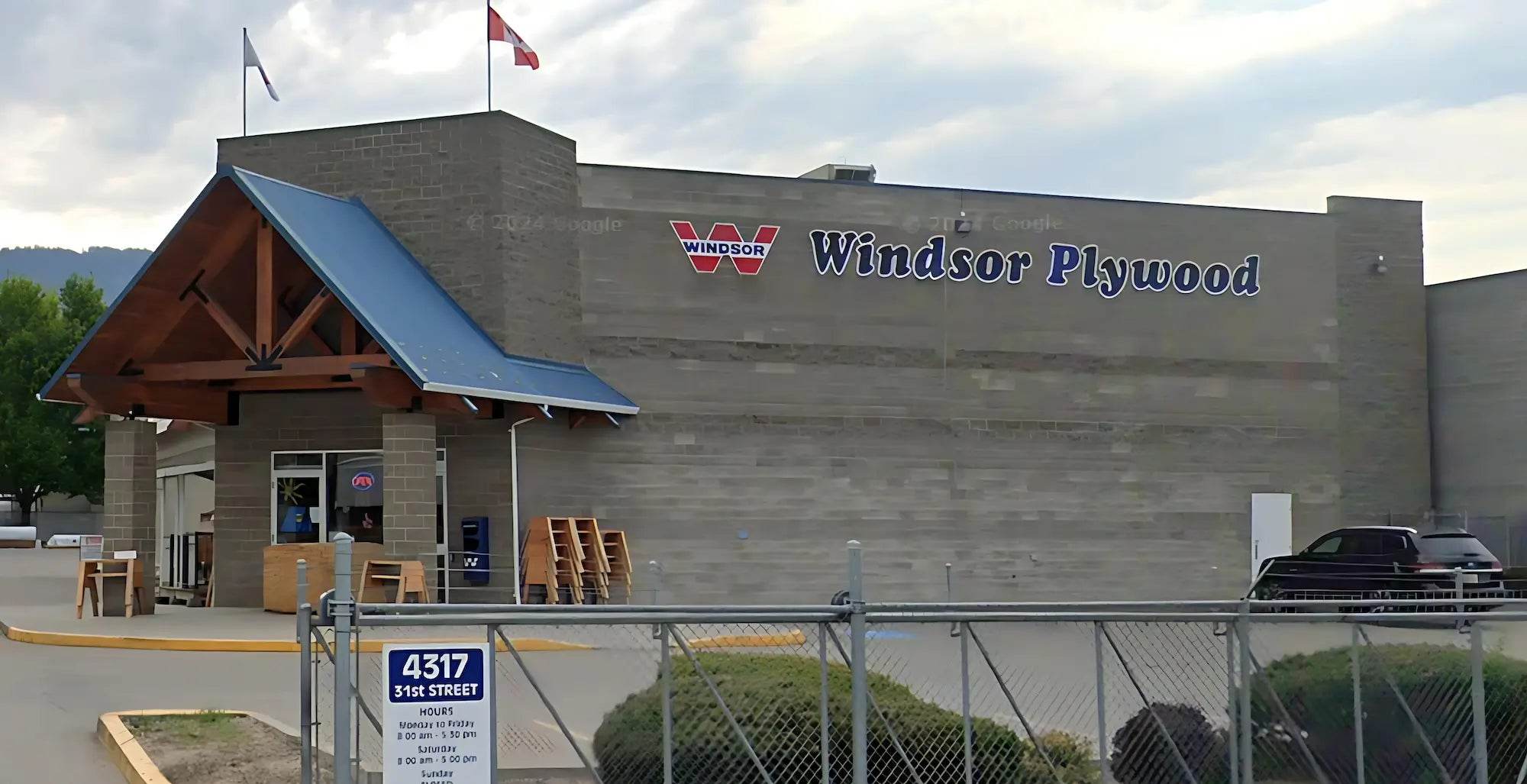 windsor plywood vernon storefront