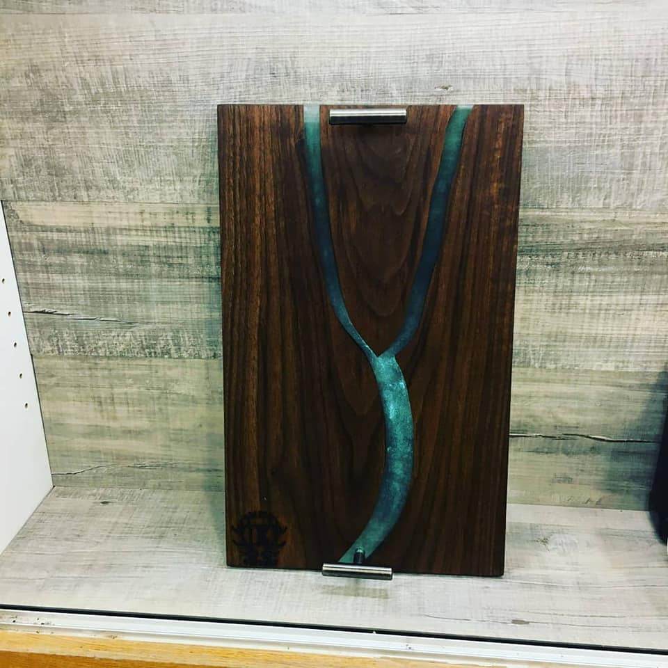 Main slide for Entropy Resin Epoxy Class at Dawson Creek was a Hit!