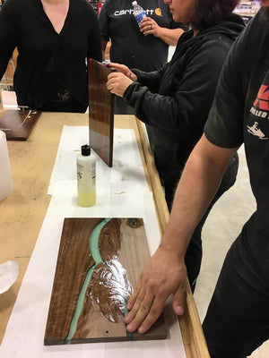 Thumbnail for Entropy Resin Epoxy Class at Dawson Creek was a Hit!